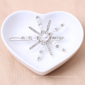 Wholesale Korean Fashion Hair Accessories 2021 Alloy Hairpin Designers Custom Crystal Pearl Hair Clips For Girls